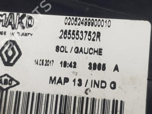 Left taillight RENAULT CLIO IV (BH_) 1.5 dCi 90 | BP11014722C34 
