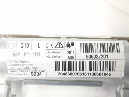 Left curtain airbag MERCEDES-BENZ C-CLASS T-Model (S204) C 220 CDI (204.208) | BP12463470C11 