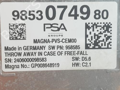 Elektronisk modul OPEL ASTRA L Sports Tourer (OV5)  | BP25823862M83 