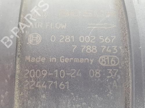 Mass air flow sensor BMW 1 (E87) 116 d | BP29924017M95