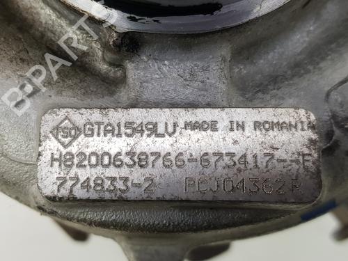 Turbocharger/Supercharger RENAULT KOLEOS I (HY_)  | BP26519135M71