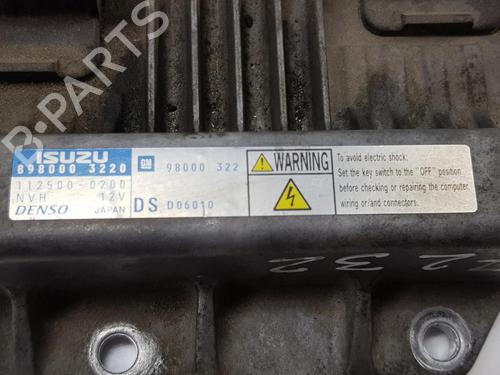 Engine control unit (ECU) OPEL MERIVA A MPV (X03)  | BP18026652M57 
