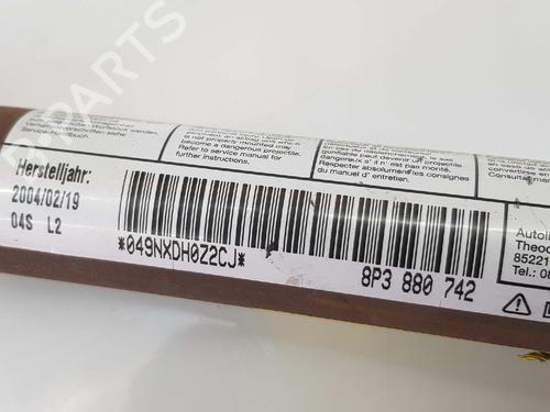 Right curtain airbag AUDI A3 (8P1) 2.0 TDI 16V | BP26711319C12 