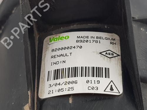 Right front fog light RENAULT ESPACE IV (JK0/1_) 2.0 dCi (JK01, JK02, JK1J, JK1K, JK1H) | BP31594151C31 