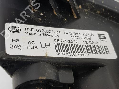 Left front fog light SEAT IBIZA V (KJ1, KJG) 1.6 | BP13524062C30 
