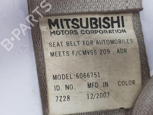 Rear right seatbelt MITSUBISHI OUTLANDER II (CW_W) 2.2 DI-D 4WD | BP12463975I28 