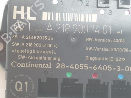 Elektronische module MERCEDES-BENZ C-CLASS (W204) C 180 CDI (204.000) | BP30569552M83 