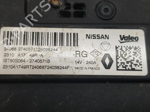 Alternator RENAULT ARKANA I (LCM_, LDN_) 1.3 TCe 140 (LDN0) | BP33861437M7 - Image 2