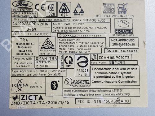 Radio FORD RANGER (TKE) 2.2 TDCi 4x4 | BP29826182E6