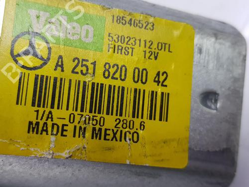 Rear wiper motor MERCEDES-BENZ M-CLASS (W164) ML 320 CDI 4-matic (164.122) | BP8871578M102 