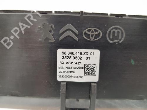 Climate control PEUGEOT EXPERT Van (V_) 1.5 BlueHDi 100 | BP18324489I5 