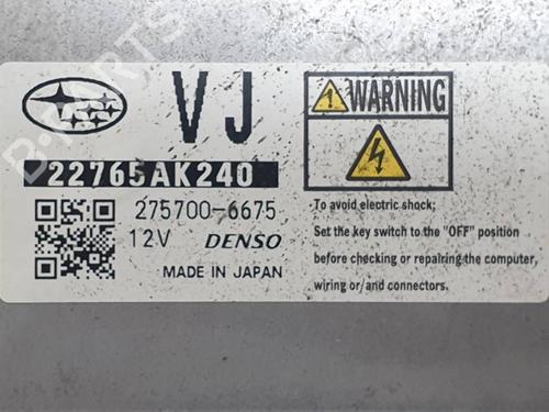 Engine control unit (ECU) SUBARU OUTBACK (BS) | BP40467695M57 - Image 5