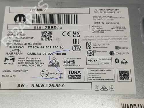 Radio OPEL ASTRA L Sports Tourer (OV5) 1.2 (FRHNSL, FRHNSR) | BP25896059E6 