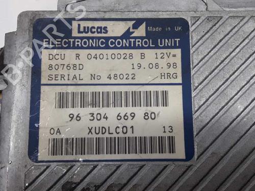 Engine control unit (ECU) PEUGEOT 406 (8B) 2.1 TD 12V | BP1432764M57 