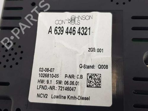 Instrument cluster MERCEDES-BENZ VITO / MIXTO Van (W639) 109 CDI (639.601, 639.603, 639.605) | BP5586572C47 