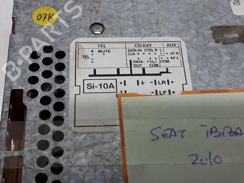 Radio SEAT IBIZA IV (6J5, 6P1)  | BP5023693E6 
