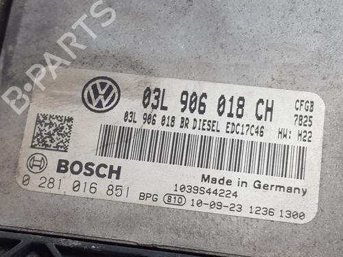 Engine control unit (ECU) SKODA SUPERB II Estate (3T5)  | BP28074376M57 