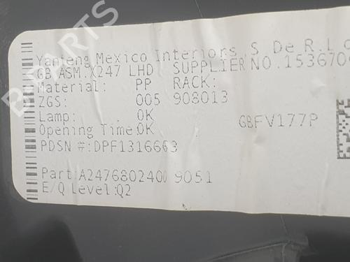Glove box MERCEDES-BENZ GLB (X247) GLB 200 d (247.612) | BP36844789C95  - Image 5