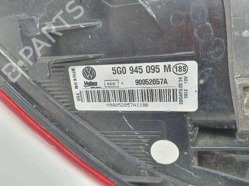 Left taillight VW GOLF VII (5G1, BQ1, BE1, BE2) 1.4 TSI | BP7400899C34 