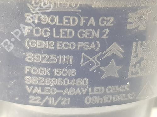 Right front fog light CITROËN C4 III (BA_, BB_, BC_) | BP37267610C31 - Image 4
