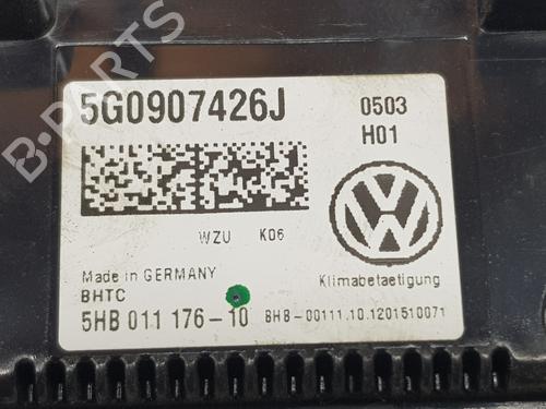 Climate control VW GOLF VII (5G1, BQ1, BE1, BE2) 1.6 TDI | BP7557309I5 