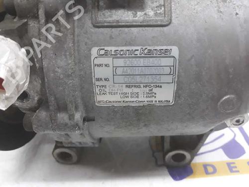 AC compressor NISSAN NAVARA NP300 (D40) 2.5 dCi 4WD | BP1266493M34 
