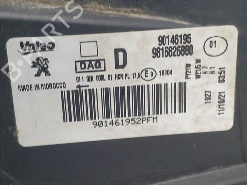 Right headlight PEUGEOT PARTNER Box Body/MPV (K9) | BP38415681C29 - Image 6