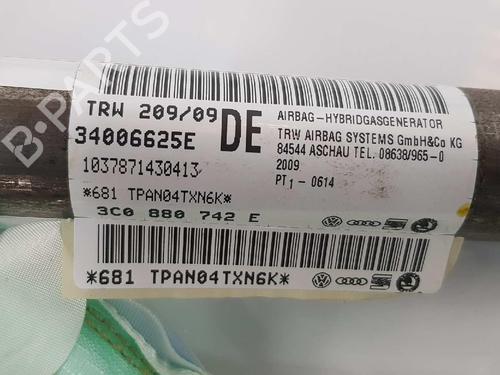 Right curtain airbag VW PASSAT B6 (3C2) 2.0 TDI 16V | BP6455936C12 