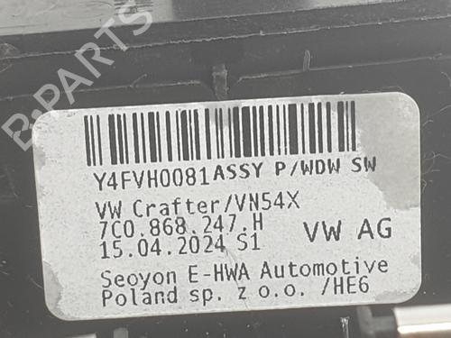 Left front window switch MAN TGE Van 2.0 TDI (01V, 03V, 36V, UYB, UYC, UYD) | BP35737192I27  - Image 5