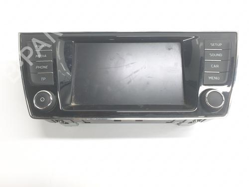 Used Display monitor SKODA FABIA III Estate (NJ5) 1.2 TSI (90 hp) 28800567