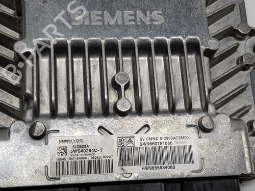 Engine control unit (ECU) PEUGEOT 407 (6D_) 2.0 (6DRFNB, 6DRFNE) | BP16912630M57 