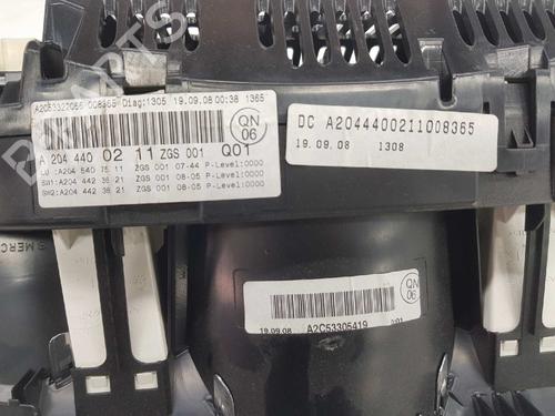 Instrument cluster MERCEDES-BENZ GLK-CLASS (X204) 320 CDI 4-matic (204.983) | BP6898665C47 