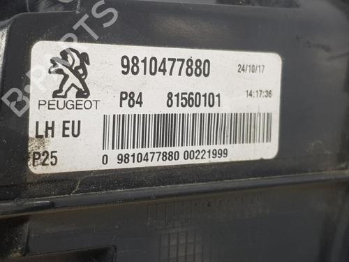 Left tailgate light PEUGEOT 3008 II SUV (MC_, MR_, MJ_, M4_) 1.6 BlueHDi 120 | BP15073112C79 