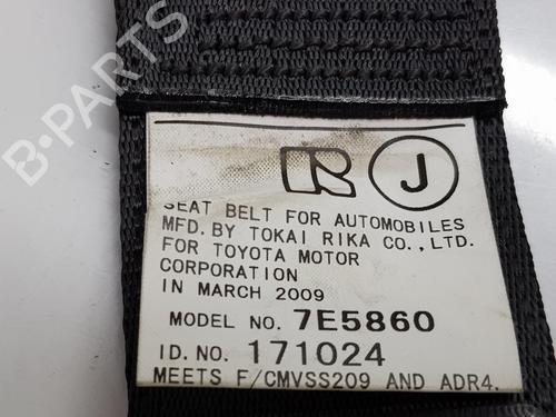 Rear center seatbelt LEXUS GS (_S19_) 460 (URS190_, URS190R) | BP17833263I27 