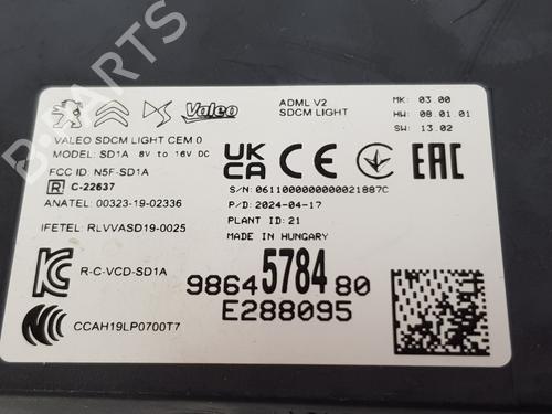 Elektronisk modul OPEL ASTRA L Sports Tourer (O5)  | BP25849012M83 