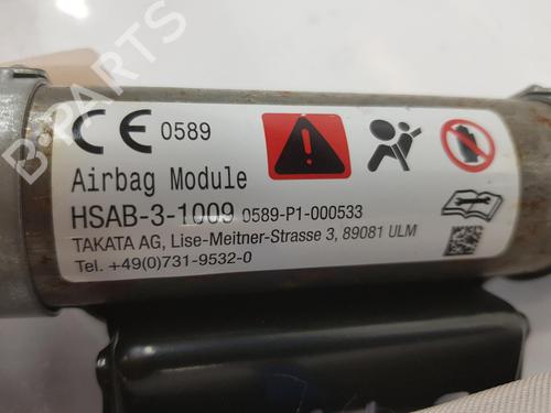 Left curtain airbag NISSAN NAVARA NP300 Pickup (D23, D23T) 2.3 dCi 4x4 (D231, D23T) | BP14458090C11 