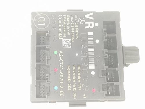 Electronic module MERCEDES-BENZ E-CLASS (W212) E 200 CDI / BlueTEC (212.005, 212.006) | BP17741750M83 