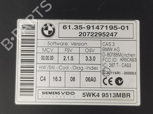 Electronic module BMW 3 (E90) 318 d | BP14102467M83