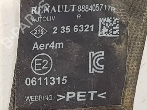 Rear right seatbelt RENAULT ZOE (BFM_) ZOE (BFMD) | BP34277650I28 - Image 4
