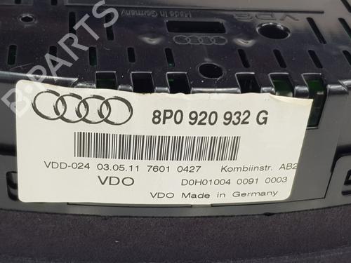 Instrument cluster AUDI A3 Sportback (8PA)  | BP31591398C47 