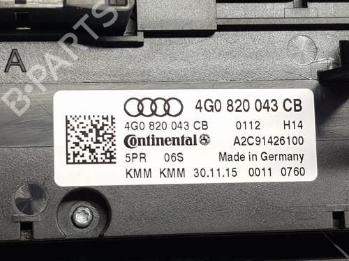 Climate control AUDI A6 C7 (4G2, 4GC) 2.0 TDI | BP29575351I5 