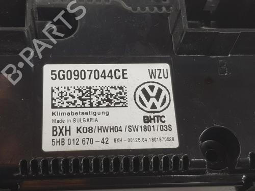 Climate control VW GOLF VII (5G1, BQ1, BE1, BE2) 1.6 TDI | BP7706714I5 