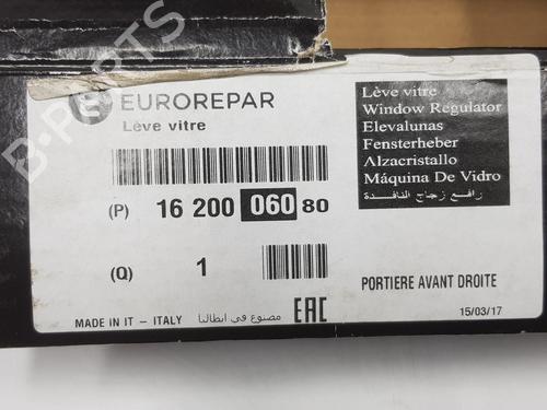 Front left window mechanism OPEL VECTRA B (J96) 1.7 TD (F19) | BP9160385C22 