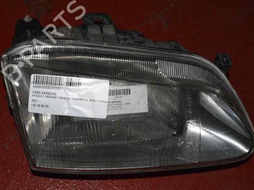 Used Right headlight RENAULT MEGANE I (BA0/1_) 1.9 D Eco (BA0A, BA0U, BA0R) (64 hp) 1543322