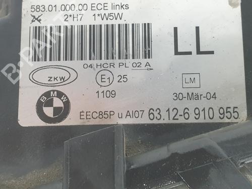Left headlight BMW 3 (E46) 320 d | BP22957150C28 
