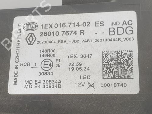 Right headlight RENAULT SYMBIOZ 1.8 E-Tech 160 Full Hybrid | BP34698209C29 - Image 4