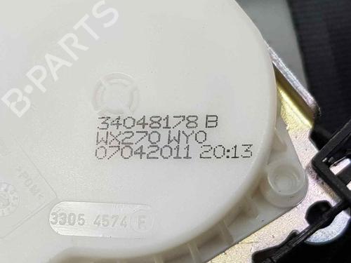 Rear left seatbelt CITROËN DS3 (SA_) 1.6 VTi 120 | BP6622102I29 