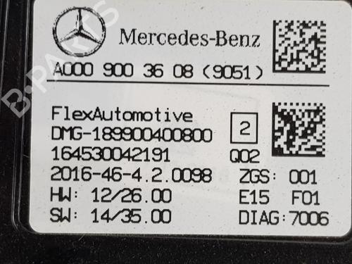Interior roof light MERCEDES-BENZ A-CLASS (W176) A 200 CDI / d (176.008) | BP18537396I8 