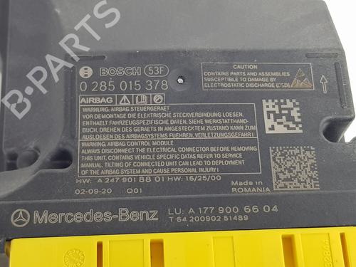 Airbag Kit MERCEDES-BENZ A-CLASS (W177) A 200 d (177.012) | BP29728900C86 