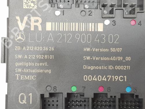 Electronic module MERCEDES-BENZ GLK-CLASS (X204) 250 CDI 4-matic (204.982, 204.904) | BP18704998M83 